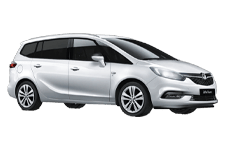 Van Hire Chester - Vauxhall Zafira 5 + 2 - Minibus hire Chester